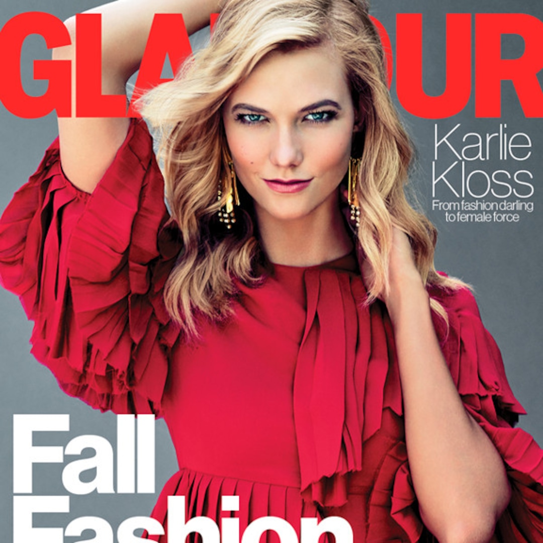 Karlie Kloss Covers Glamour & Flare's September Issues - E! Online
